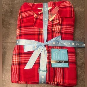 Brand new flannel pajama set